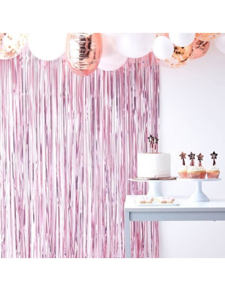 Tenda da festa con frange rosa chiaro - Articoli da festa - Bellefete.ch Tenda da festa con frange rosa chiaro - Articoli da festa - Bellefete.ch