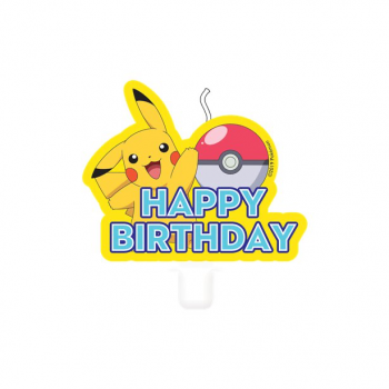Pokemon-Geburtstagskerze in der Schweiz
