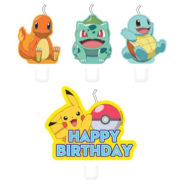 Candeline di compleanno Pokémon