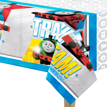 Tovaglia in plastica Thomas e i suoi amici - Decorazione di compleanno Thomas il treno - Bellefete.ch
