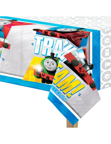 Tovaglia in plastica Thomas e i suoi amici - Decorazione di compleanno Thomas il treno - Bellefete.ch