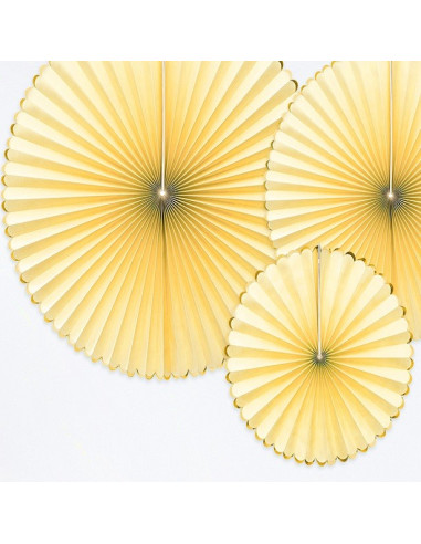 DECORATIONS ROSETTES JAUNE EN SUISSE