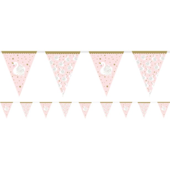 GHIRLANDA DI CIGNO ROSA ECONOMICA IN SVIZZERA