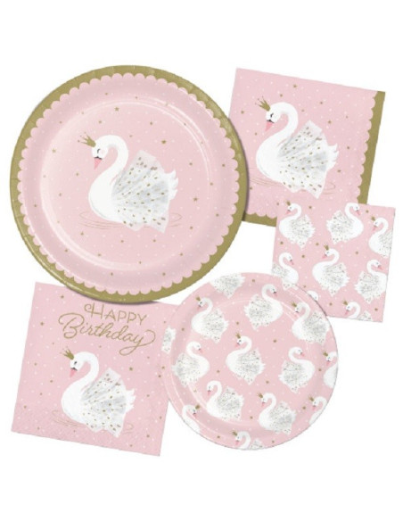 DECORATIONS DE FETE CYGNE BLANC PAS CHER