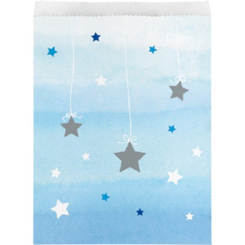 Geschenktüten "Blauer Stern" - Deko-Accessoires für Kindergeschenke - Bellefete.ch