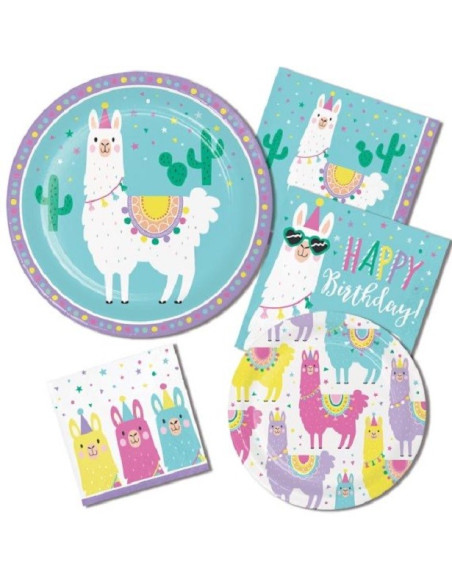 DECORAZIONI PER FESTE DI COMPLEANNO CON LAMA