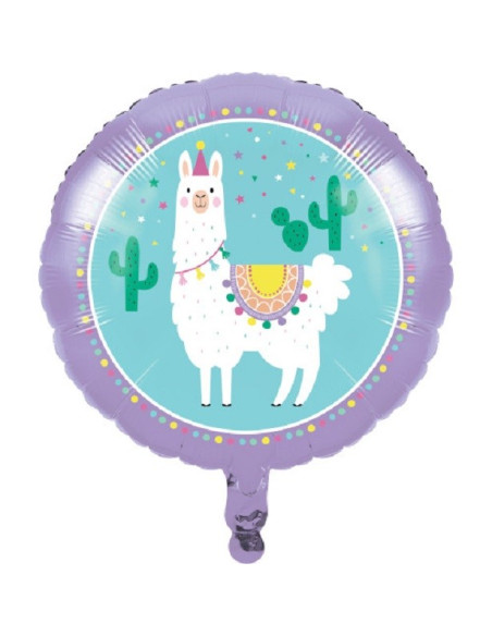 Partyballon aus Aluminium Lama - Geburtstag Thema Tiere - Bellefete.ch