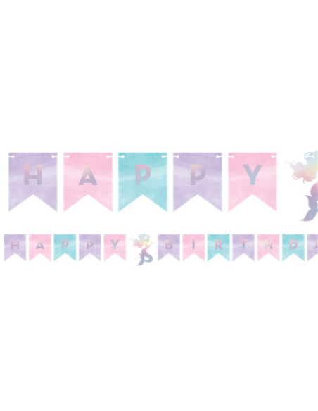 GÜNSTIGE MEERJUNGFRAUEN-MEERJUNGFRAUEN-GIRLANDE