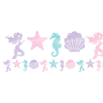Guirlande de fête Coquillages et Mermaid Sirène - Déco d'anniversaire Sirène - Bellefete.ch – Plus de 50 Thèmes de Fête Enfant