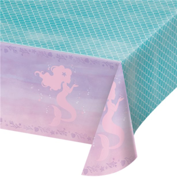Tovaglia per feste in plastica Mermaid Mermaid - Decorazione per la tavola Sirena - Bellefete.ch