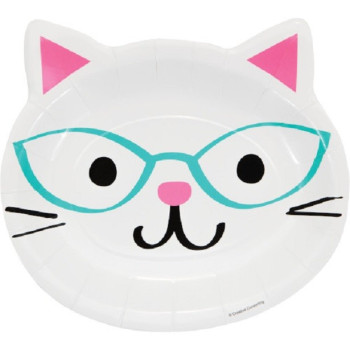 Assiettes de fête en forme de Chats - Anniversaire à thème 2