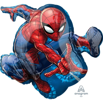 Grande pallone da festa in alluminio Spider-man - Decorazione a tema Supereroe - Bellefete.ch