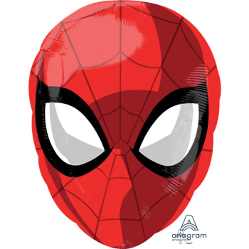 Palloncino mylar a forma di Maschera Spider-man - Decorazione festa Marvel e Supereroe - Bellefete.ch