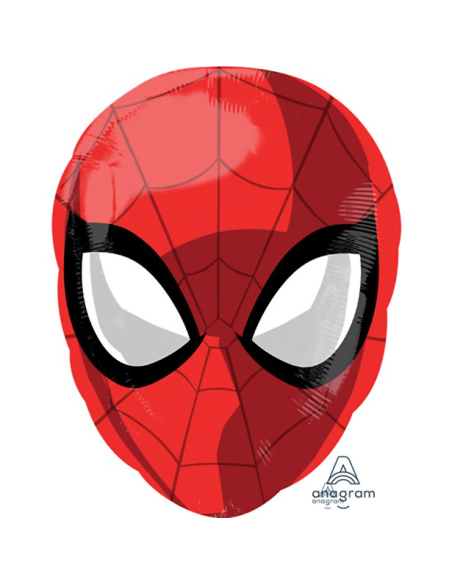 Palloncino mylar a forma di Maschera Spider-man - Decorazione festa Marvel e Supereroe - Bellefete.ch