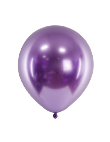 Luftballons mit Spiegeleffekt Lila - 50 Stück - Partyballons - Bellefete.ch