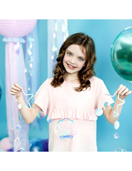 guirlande coquillages sirene