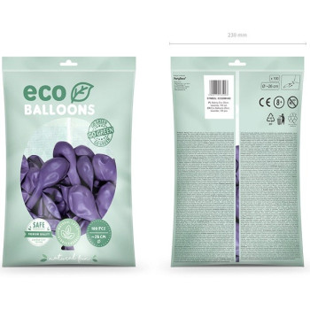 Palloncini Eco Lavanda metallica - Palloncini da festa Eco-Friendly - Bellefete.ch 2