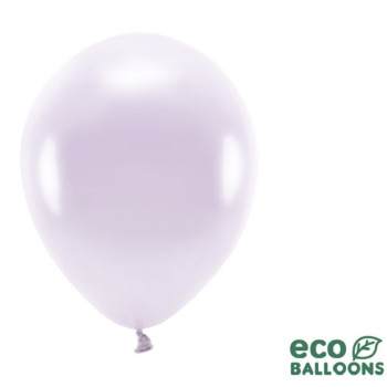Öko-Luftballons Flieder metallic - Partyballons Eco-Friendly - Schweiz