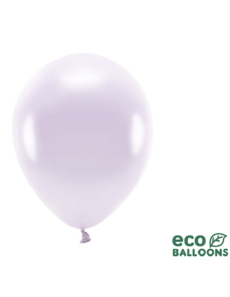 Öko-Luftballons Flieder metallic - Partyballons Eco-Friendly - Schweiz