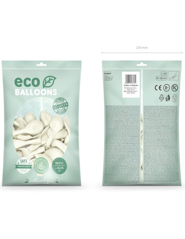 BIOLOGISCH ABBAUBARE WEISSE LUFTBALLONS IN DER SCHWEIZ