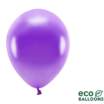 Öko-Ballons Metallic Purple - Eco-Friendly Partyballons - Bellefete.ch