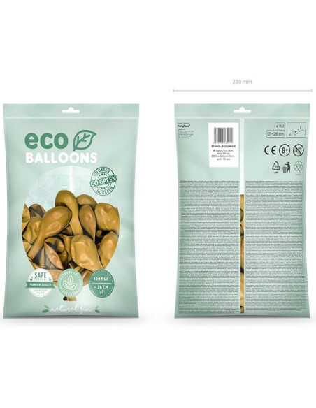 PALLONCINI IN LATTICE ORO ECONOMICI