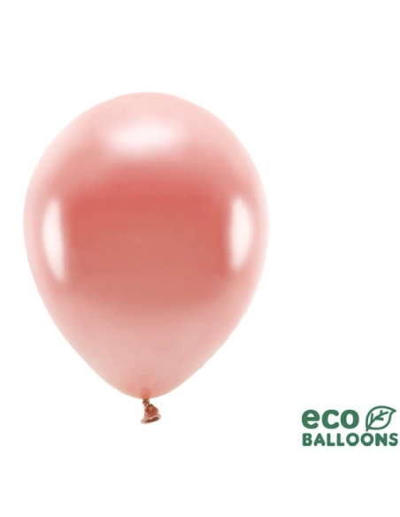 Eco Ballons Rose Gold Metallic - Eco-Friendly Party Ballons - Bellefete.ch