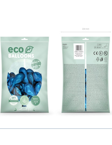 BALLONS BIODEGRADABLES Bleu ROYAL