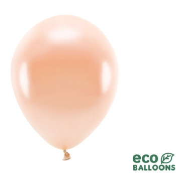 Eco Metallic Pfirsich Luftballons - Eco-Friendly Party Ballons - Schweiz