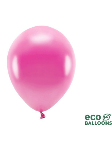 Palloncini Eco Rosa Vif metallici - Palloncini da festa Eco-Friendly - Svizzera