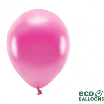Ballons Eco Rose Vif métallique