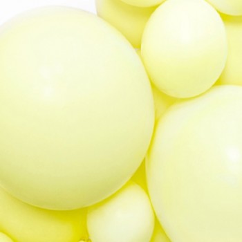 palloncini in lattice pastello giallo chiaro