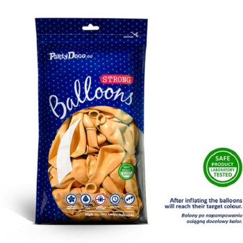 Palloncini pastello arancioni forti 2