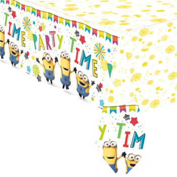 Tovaglia di compleanno Minions - Festa cartone animato - Bellefete.ch