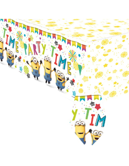 Tovaglia di compleanno Minions - Festa cartone animato - Bellefete.ch