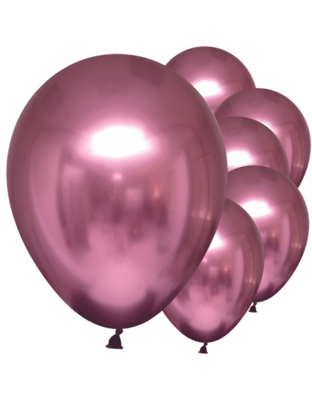 Ballons mit Spiegeleffekt Rose Gold - 6 Stück - Partyballons - Bellefete.ch