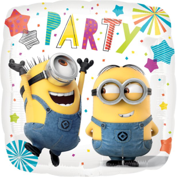 Palloncino mylar di compleanno Minions - Decorazione di festa cartone animato - Bellefete.ch