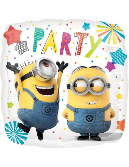 Palloncino mylar di compleanno Minions - Decorazione di festa cartone animato - Bellefete.ch