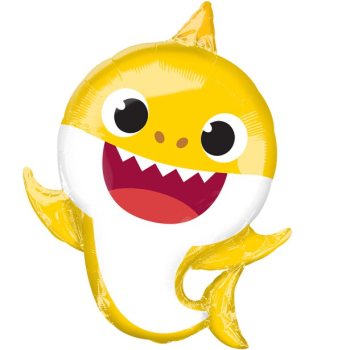 Grand ballon mylar en forme de Baby Shark - Déco de fête enfant - Bellefete.ch – Plus de 50 Thèmes de Fête Enfant