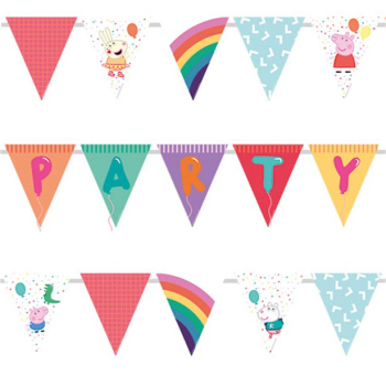 Geburtstag Peppa Pig Girlande - Peppa Pig Cartoon Party Dekoration - Bellefete.ch 2