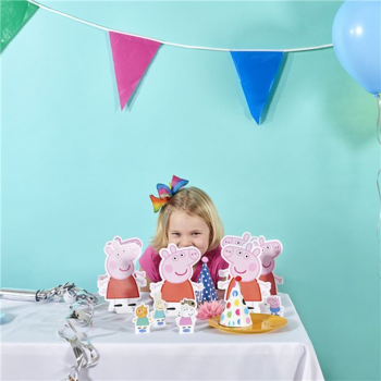 Kit per decorare la tavola di compleanno di Peppa Pig