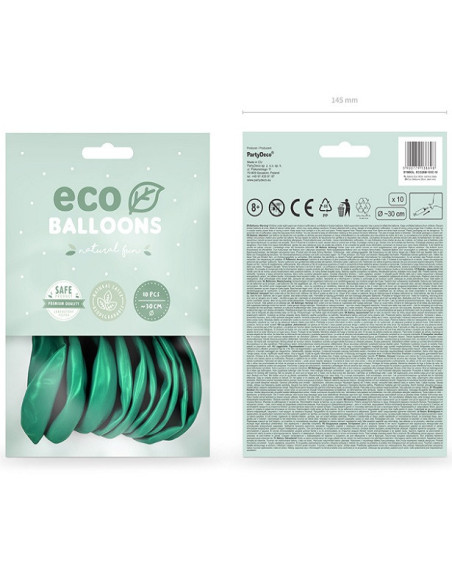 PALLONCINI ECOLOGICI VERDE MENTA IN SVIZZERA PALLONCINI ECOLOGICI VERDE MENTA IN SVIZZERA