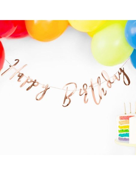 bannière rose gold pas cher en suisse