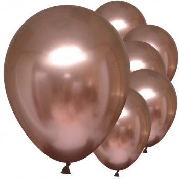 ballons rose copper effet miroir en suisse