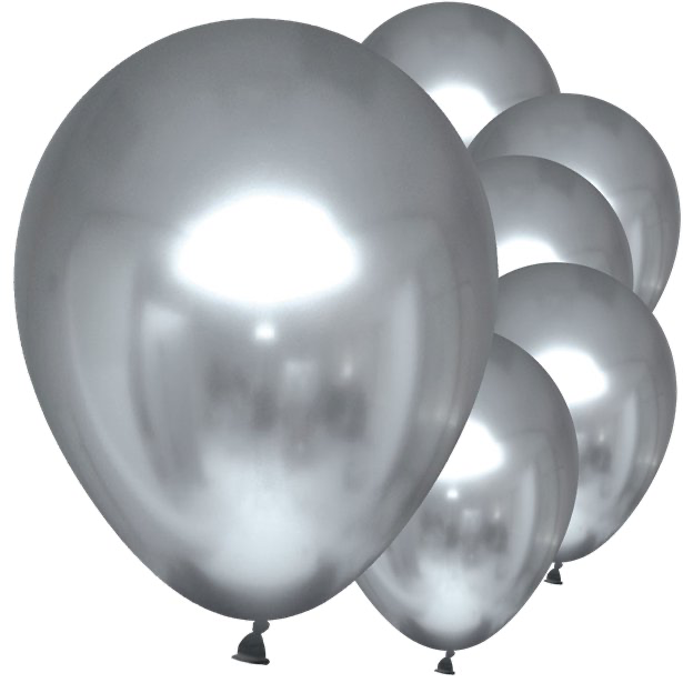 palloncini argentati effetto specchio in svizzera