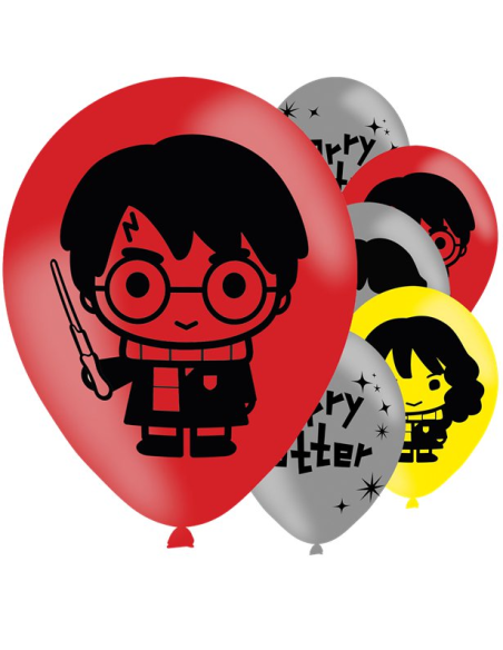 6 Ballons de fête en latex Harry Potter - Déco Salle Thématique Poudlard - Bellefete.ch