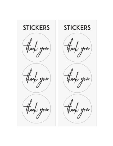 Partytüten aus Kraftpapier, vielen Dank