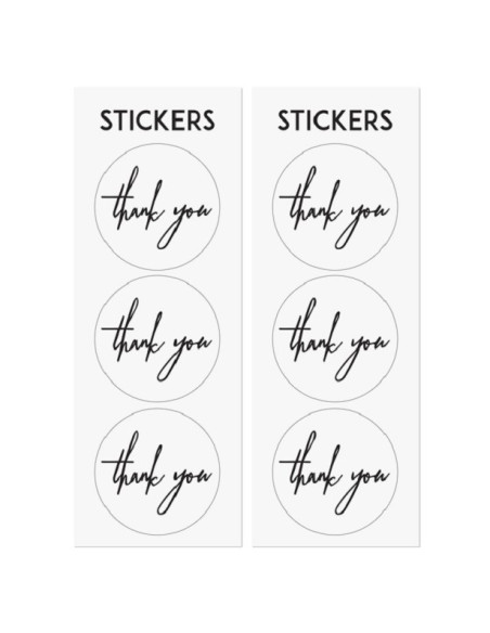 Partytüten aus Kraftpapier, vielen Dank