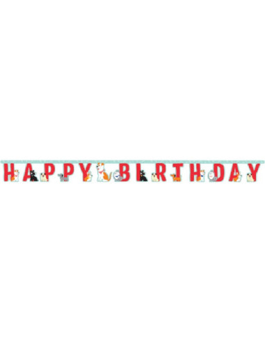 guirlande d'anniversaire theme chiens en suisse