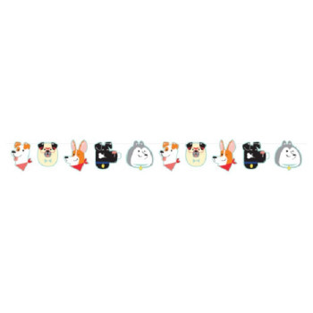 Guirlande de fête en forme de Chiens - Accessoires de fête enfant - Bellefete.ch – Plus de 50 Thèmes de Fête Enfant 2